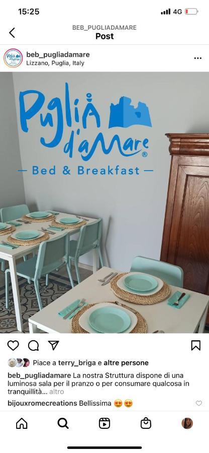 B&B Puglia D'Amare Lizzano  Kültér fotó